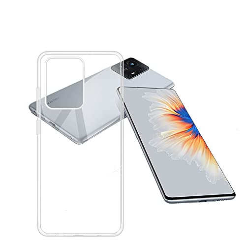 JIENI Hülle für Xiaomi Mi Mix 4 (6.67"), Transparente TPU Weich Handyhülle Case Slimcase Anti Kratzer - Clear von JIENI