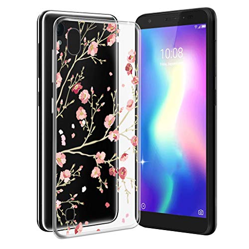 JIENI Schutzhülle für ZTE Blade A5 2019, weich, transparent, Silikon, stoßfest, weich, TPU-Gel, Cover für ZTE Blade A5 2019 (5,45 Zoll) von JIENI