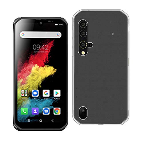 JIENI für Hülle Blackview BV9900 Pro (5.84"), Case Bumper Handytasche TPU Schale Cover Weich Flexibel Transparent Silikon Handyhülle Kühler Schutzhülle Cover für Blackview BV9900 Pro - Clear von JIENI