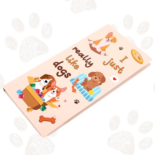 JIEYAO Haftnotizen Set mit Hundeform, Kartoon Hund Notizzettel Nette Hund geformte Papierclips Niedlich Hund Klebezettel Selbstklebende Notizblöcke Tier-Trennblätter für Kinder Lehrer Schüler von JIEYAO