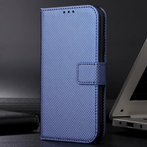 JIEZUIMEI Die Serie Mauerwerksstreifen ist geeignet für Samsung Galaxy M53 5G Handyhülle [Premium PU Leder] [Kartenfach] [Magnetverschluss] Klapphülle Handytasche Blau von JIEZUIMEI