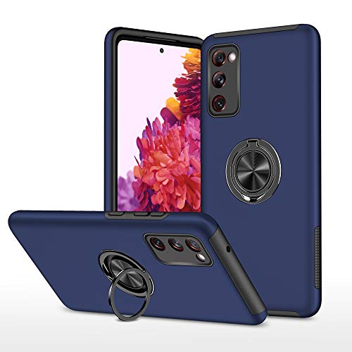 JIEZUIMEI Handyhülle für Samsung Galaxy S20 FE Hülle, Magnetische Schutzhülle mit Eingebetteter 360° Grad Ring, TPU Militärschutz Hybrid Stoßfest Cover Case für Samsung Galaxy S20 FE Blau JIEZUIMEI Handyhülle für Samsung Galaxy S20 FE Hülle, Magnetische Schutzhülle mit Eingebetteter 360° Grad Ring, TPU Militärschutz Hybrid Stoßfest Cover Case für Samsung Galaxy S20 FE Blau von JIEZUIMEI