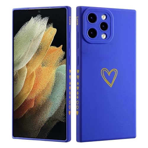 JIEZUIMEI Hülle für iPhone 15 PRO MAX 6.7, Dünn Silikon TPU Bumper Handyhülle mit süß Herz Muster Motiv, Ultradünn Mädchen Stoßfest Kratzfeste Schutzhülle Case Cover-Navy blau JIEZUIMEI Hülle für iPhone 15 PRO MAX 6.7, Dünn Silikon TPU Bumper Handyhülle mit süß Herz Muster Motiv, Ultradünn Mädchen Stoßfest Kratzfeste Schutzhülle Case Cover-Navy blau von JIEZUIMEI