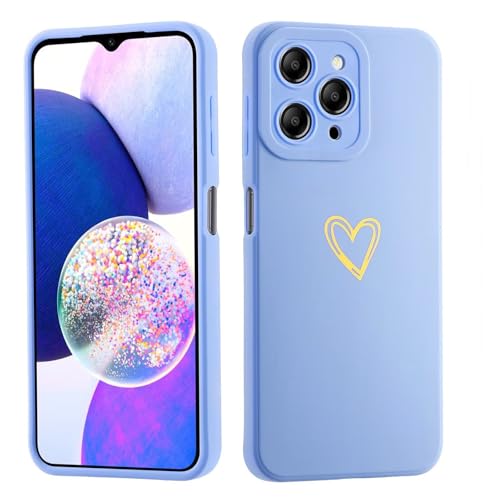 JIEZUIMEI Hülle für iPhone 16 PRO MAX,Ultradünn Silikon Handyhülle mit Herz Motiv Hülle für Mädchen Stoßfest Kratzfeste Schutzhülle Case Cover, für iPhone 16 PRO MAX blau JIEZUIMEI Hülle für iPhone 16 PRO MAX,Ultradünn Silikon Handyhülle mit Herz Motiv Hülle für Mädchen Stoßfest Kratzfeste Schutzhülle Case Cover, für iPhone 16 PRO MAX blau von JIEZUIMEI