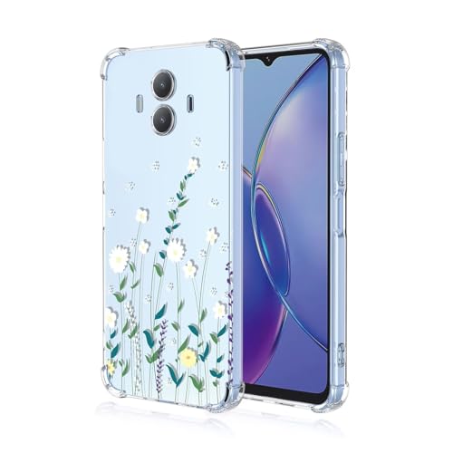 JIEZUIMEI für Huawei Mate 10 Süße Cartoon Muster Mode Ultra Dünn Hülle [Transparent Silikon Handy Hüllen] [Stoßfest Kratzfest ] [Shock Absorption Schutzhülle] A92 von JIEZUIMEI