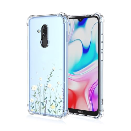 JIEZUIMEI für Huawei Mate 20 lite Süße Cartoon Muster Mode Ultra Dünn Hülle [Transparent Silikon Handy Hüllen] [Stoßfest Kratzfest ] [Shock Absorption Schutzhülle] A92 von JIEZUIMEI