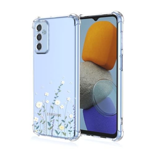 JIEZUIMEI für Samsung Galaxy M13 4G / M23 / F23 Süße Cartoon Muster Mode Ultra Dünn Hülle [Transparent Silikon Handy Hüllen] [Stoßfest Kratzfest ] [Shock Absorption Schutzhülle] A92 von JIEZUIMEI