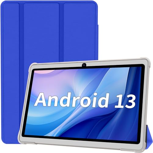 JIKOCXN 7 Zoll Tablet, Android Tablet with 2GB RAM+32GB ROM 128GB Erweiterung, Quad Core Prozessor Tablet PC, 600 x 1024 IPS HD Bildschirm, 3000mAh Akku, Dual Kamera, WiFi (Blau) von JIKOCXN