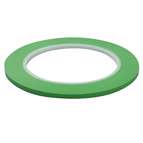 JINBING Fine Line Finline Vinyl-Abdeckband, Automobil-Farbe, Modellbau, für Kurven, Grün, 4 mm x 2 Rollen JINBING Fine Line Finline Vinyl-Abdeckband, Automobil-Farbe, Modellbau, für Kurven, Grün, 4 mm x 2 Rollen von JINBING