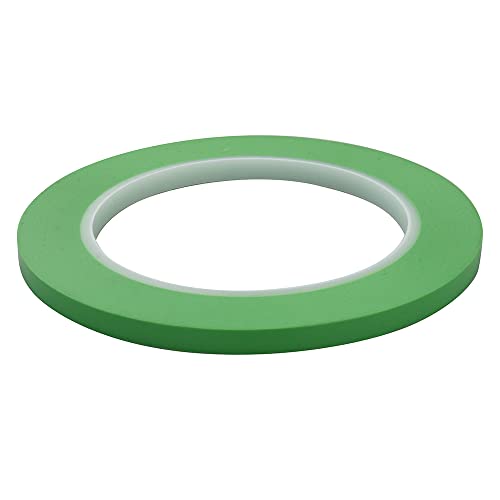 JINBING Fine Line Finline Vinyl-Abdeckband, Automobil-Farbe, Modellbau, für Kurven, Grün, 6 mm x 2 Rollen JINBING Fine Line Finline Vinyl-Abdeckband, Automobil-Farbe, Modellbau, für Kurven, Grün, 6 mm x 2 Rollen von JINBING