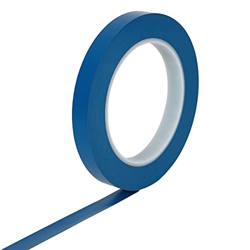 jinbing Vinyl Fine Line Fineline Automotive Nadelstreifen Abdeckband Malerband für Kurven Blau (9 mm, 1 Rolle) von JINBING