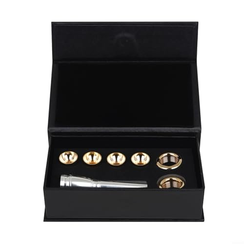 JINSBON Ersatzteile aus Messing, Trompeten-Mundstück-Set, BB-C-Schlüssel, 2B 2C 3B 3C von JINSBON