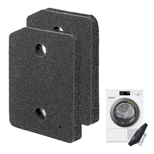 2 Stück Filter für Miele 9164761 Trockner Wärmepumpentrockner, Trockner Filter für Miele T1, Fein/Grob 207 x 157 x 30mm Sockelfilter, Schwammfilte, Schaumfilter, Ersatzteil für Wäschetrockner 2 Stück Filter für Miele 9164761 Trockner Wärmepumpentrockner, Trockner Filter für Miele T1, Fein/Grob 207 x 157 x 30mm Sockelfilter, Schwammfilte, Schaumfilter, Ersatzteil für Wäschetrockner von JINSIHU