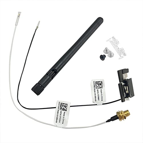 JINTAI MFF Flat Flex Kabel WiFi Antenne 2.5G für dell OptiPlex 7040 7050 7060 7070 7260 9020 YC3XX 0WF4V9 0F3XFM Wire WiFi Aerial Cable 3*Antennenschrauben +1*Kunststoffabdeckung+Antennenset von JINTAI