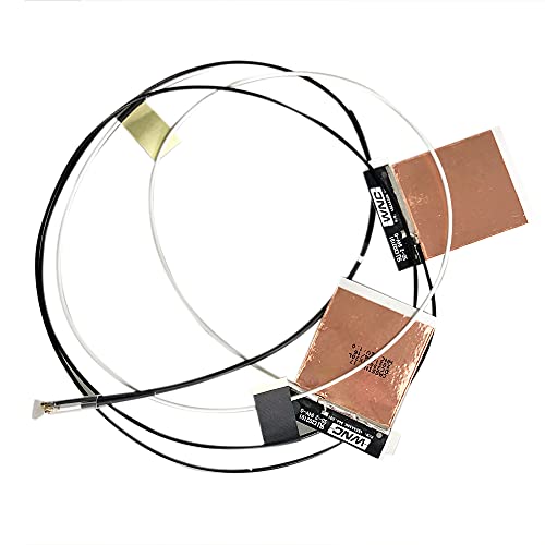 JINTAI WiFi Eingebaute/Antenne Eingebaute für Dell Alien-Ware 17 R4 R5 01X30L 01V50L DC33001V51L WiFi Cable Antenna Cable von JINTAI