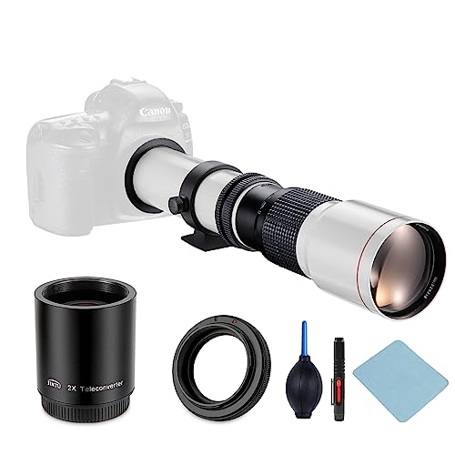 JINTU 500mm-1000mm F/8 Teleobjektiv Manuelle Kamera Objektive für Nikon SLR Digital kameras D5600 D5500 D5400 D5300 D5200 D5100 D3000 D3100 D3200 D3300 D3500 D7100 D7200 D7500 D750 D850 DF D90 D80 DF von JINTU