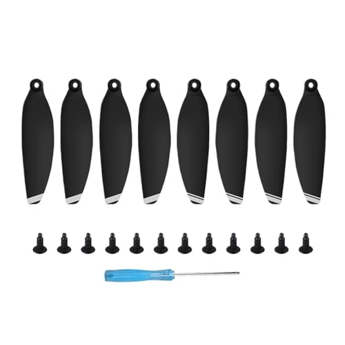 8 Teile/Satz Propeller Klinge Kompatibel for DJI Mavic Mini 1 Drone Zubehör(Silver) von JINWPXSR