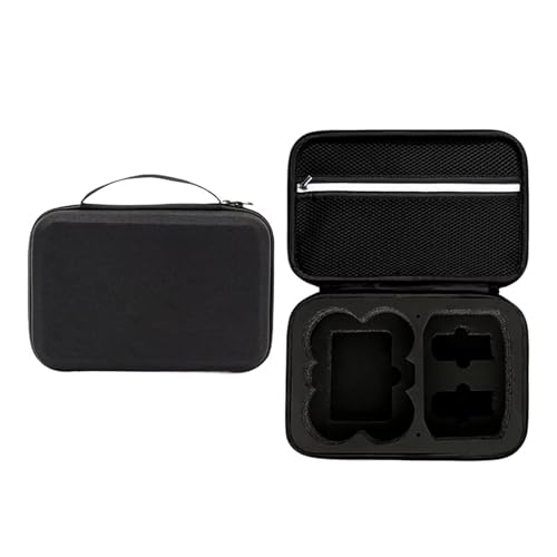 Aufbewahrungstasche, Tragbare Mini-Handtasche, for Reisen Im Freien, Kompatibel Mit DJI RC N3 Neo Controller, Drohnenzubehör(Black Black) von JINWPXSR