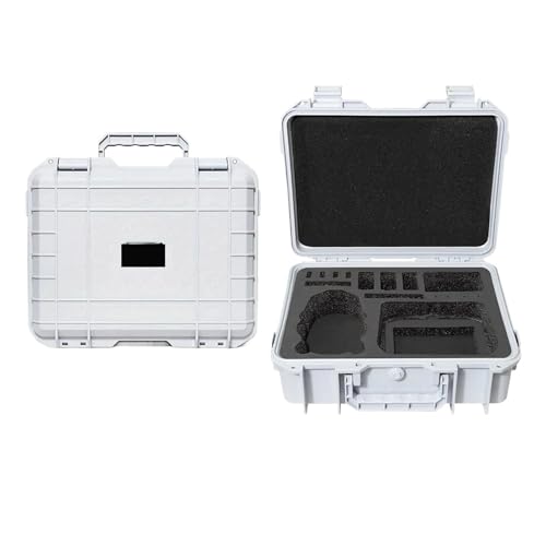 Tragbare Aufbewahrungstasche, Schultertasche, Reisetasche, Handtasche, Kompatibel Mit Mavic Mini 3 Pro, Drohnenzubehör(White no Strap) von JINWPXSR
