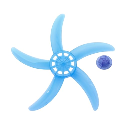 eufeifeiegds Universal-Ventilatorflügel aus Kunststoff mit Mutternabdeckung, Ersatz for Haushaltsventilatoren, Standventilatoren wefeiegds(Type A) von JIOYUNG