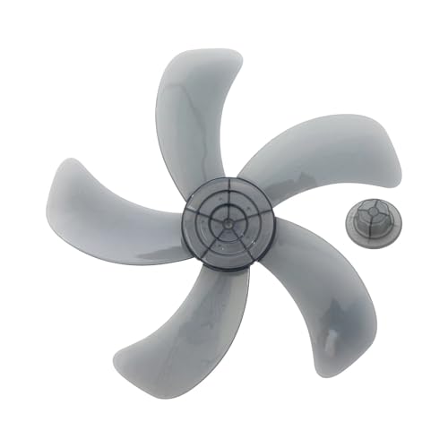 eufeifeiegds Universal-Ventilatorflügel aus Kunststoff mit Mutternabdeckung, Ersatz for Haushaltsventilatoren, Standventilatoren wefeiegds(Type C) von JIOYUNG