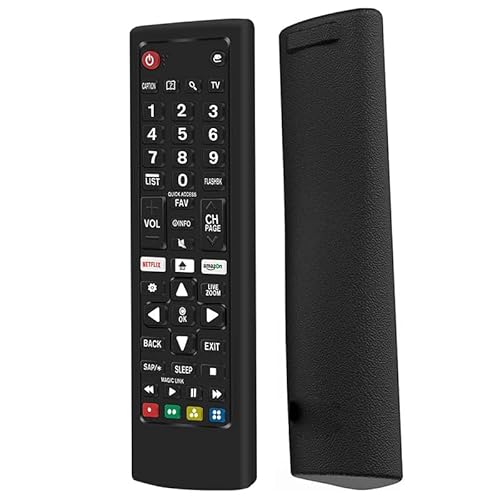 Fernbedienung Silikonhülle Kompatibel mit LG AKB75375608 AKB76037605 AKB7509530 AKB74915324 AKB73715601 AKB75095307 AKB75675311, stoßfester Schutz für LG Smart TV Fernbedienung AKB7 Serie Cover Fernbedienung Silikonhülle Kompatibel mit LG AKB75375608 AKB76037605 AKB7509530 AKB74915324 AKB73715601 AKB75095307 AKB75675311, stoßfester Schutz für LG Smart TV Fernbedienung AKB7 Serie Cover von JIROAOTIC
