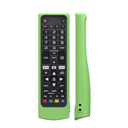 Fernbedienung Silikonhülle Kompatibel mit LG AKB75375608 AKB76037605 AKB7509530 AKB74915324 AKB73715601 AKB75095307 AKB75675311, stoßfester Schutz für LG Smart TV Fernbedienung AKB7 Serie Cover Fernbedienung Silikonhülle Kompatibel mit LG AKB75375608 AKB76037605 AKB7509530 AKB74915324 AKB73715601 AKB75095307 AKB75675311, stoßfester Schutz für LG Smart TV Fernbedienung AKB7 Serie Cover von JIROAOTIC