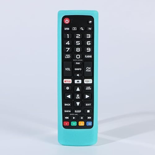 Fernbedienung Silikonhülle Kompatibel mit LG AKB75375608 AKB76037605 AKB7509530 AKB74915324 AKB73715601 AKB75095307 AKB75675311, stoßfester Schutz für LG Smart TV Fernbedienung AKB7 Serie Cover Fernbedienung Silikonhülle Kompatibel mit LG AKB75375608 AKB76037605 AKB7509530 AKB74915324 AKB73715601 AKB75095307 AKB75675311, stoßfester Schutz für LG Smart TV Fernbedienung AKB7 Serie Cover von JIROAOTIC