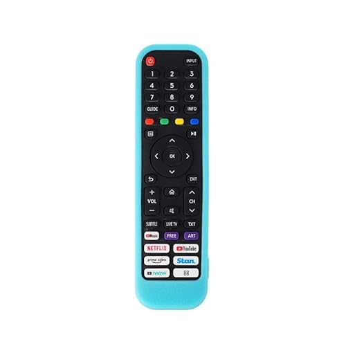 Fernbedienungshülle Kompatibel mit Hisense EN2G30H EN2AI30H EN2P30H, Fernbedienungshülle für Hisense Smart TV A4FG A4CG 2022 VIDAA EN2H30H EN2D30H EN2B30H EN2J30H EN2A30 Fernbedienungsabdeckung Fernbedienungshülle Kompatibel mit Hisense EN2G30H EN2AI30H EN2P30H, Fernbedienungshülle für Hisense Smart TV A4FG A4CG 2022 VIDAA EN2H30H EN2D30H EN2B30H EN2J30H EN2A30 Fernbedienungsabdeckung von JIROAOTIC