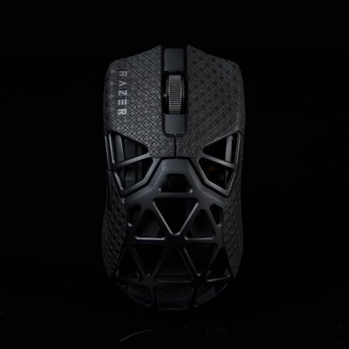 JIROAOTIC Maus-Griffband kompatibel mit Razer Viper Minise Mini Signature Edition Gaming-Maus Skate Eidechsenhaut rutschfest saugen Schweiß vorgeschnittene Aufkleber Mäuse Upgrade-Kit Minise-Black-3 von JIROAOTIC