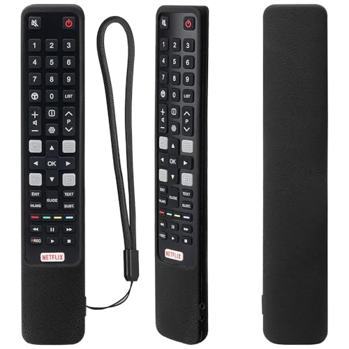 JIROAOTIC Silikon-Fernbedienungshülle Kompatibel mit TCL RCA Fernbedienung RC802N ARC802N YUI1 YUI2 YLI2, Fernbedienungsschale Kompatibel mit TCL 4K UHD QLED Smart TV Fernbedienungsabdeckung JIROAOTIC Silikon-Fernbedienungshülle Kompatibel mit TCL RCA Fernbedienung RC802N ARC802N YUI1 YUI2 YLI2, Fernbedienungsschale Kompatibel mit TCL 4K UHD QLED Smart TV Fernbedienungsabdeckung von JIROAOTIC