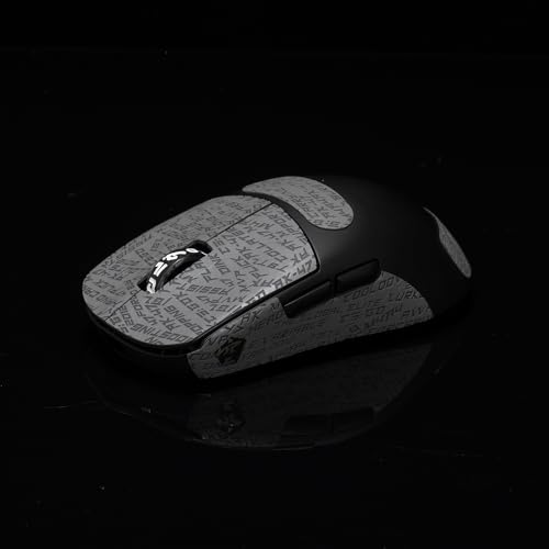 Maus-Griffband, kompatibel mit Ninjusto Sora V2 kabellose Maus, rutschfest, schweißabsorbierend, Hochleistungs-Eidechsenhaut, vorgeschnitten von JIROAOTIC
