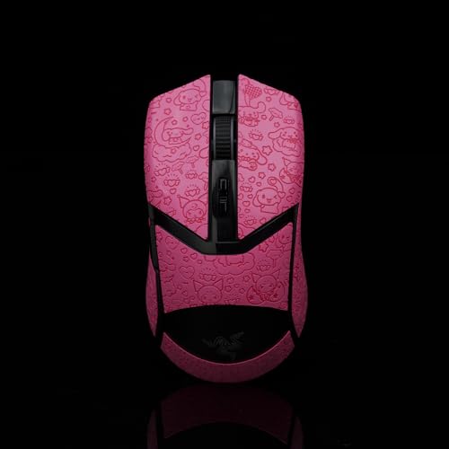 Maus-Griffband, kompatibel mit Razer Cobra / Cobra Pro, Gaming-Maus, Skate, Eidechse, rutschfest, saugt Schweiß vor, vorgeschnitten, Aufkleber für Razer Cobra / Cobra Pro von JIROAOTIC