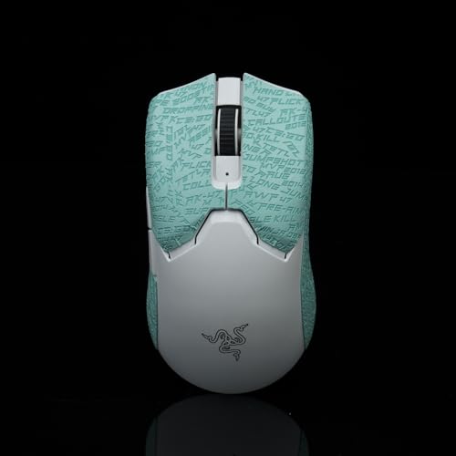 Maus-Griffband, kompatibel mit Razer Viper V2 Pro Maus, rutschfest, schweißabsorbierend, Hochleistungs-Eidechsenhaut, vorgeschnittener Maus-Aufkleber von JIROAOTIC