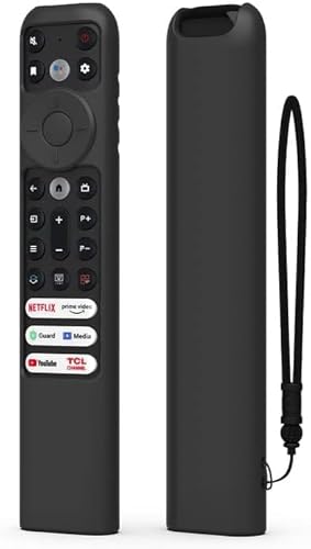 JIROAOTIC Silikon-Fernbedienungshülle für TCL Fernbedienung RC902V FMR5, Schutzhülle für TCL 8K QLED Voice TV C935 C835 C735 C635 P635 X925 Serie Fernbedienungsabdeckung JIROAOTIC Silikon-Fernbedienungshülle für TCL Fernbedienung RC902V FMR5, Schutzhülle für TCL 8K QLED Voice TV C935 C835 C735 C635 P635 X925 Serie Fernbedienungsabdeckung von JIROAOTIC
