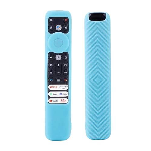 Silikon-Fernbedienungshülle Kompatibel mit TCL Fernbedienung RC902V FMR5, Schutzhülle für TCL 8K QLED Voice TV C935 C835 C735 C635 P635 X925 Serie Fernbedienungsabdeckung Silikon-Fernbedienungshülle Kompatibel mit TCL Fernbedienung RC902V FMR5, Schutzhülle für TCL 8K QLED Voice TV C935 C835 C735 C635 P635 X925 Serie Fernbedienungsabdeckung von JIROAOTIC