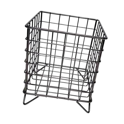 JISADER Eisenspeicherkorb Schreibtisch Organizer Schreibtisch Tidy Organizer Lagerregal Container für Badezimmer, Schwarz JISADER Eisenspeicherkorb Schreibtisch Organizer Schreibtisch Tidy Organizer Lagerregal Container für Badezimmer, Schwarz von JISADER
