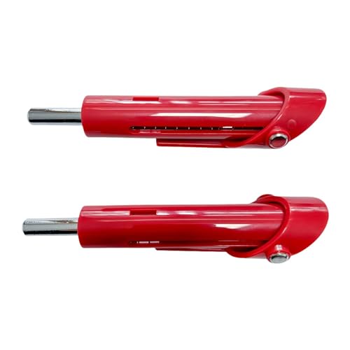 JISADER Ersatzteil für Gewichtsstapelstift, 15 cm Stahlgewichtsstift, Stift für Gewichtsmaschinen, 2 Stücke Rot 7.8 MM von JISADER