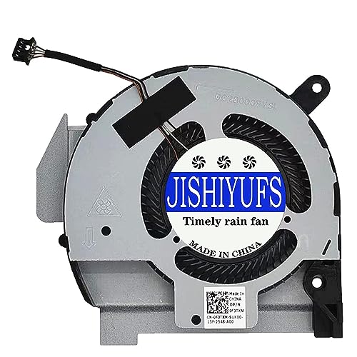 JISHIYUFS Ersatz CPU Kühler Lüfter für Dell Latitude 14 5411 Laptop F3TXM 0F3TXM EG50060S1-C490-S9A DC28000PYSL DC5V 0,35A 4PIN Min 4,7CFM von JISHIYUFS