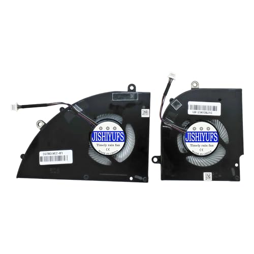 JISHIYUFS Lüfter für MSI Delta 15 A5EFK MS-15CK Serie BS5405HS-U5N BS5405HS-U5P DC5V 1A Lüfter von JISHIYUFS