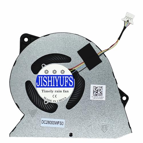 JISHIYUFS Neuer CPU-Kühler für Dell Vostro 3510 3420 3250 Inspiron 3511 3515 Series 0RFF51 EG50040S1-CQ71-S9A DC28000WFS0 DC5V 0,35A 3,2CFM Lüfter von JISHIYUFS