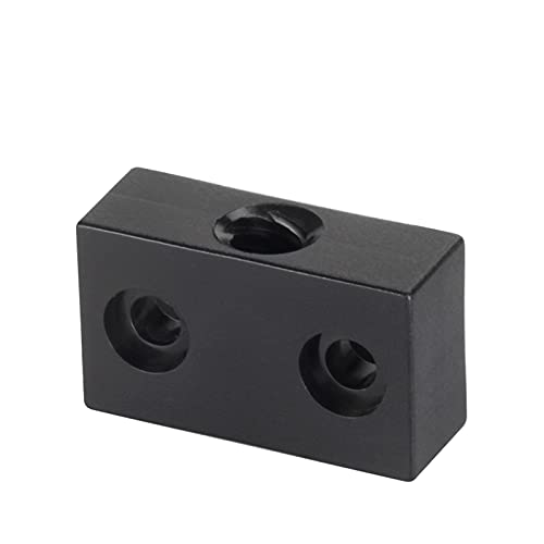 SUTK T8 Trapezförmige Bleischraube Blockmuttern Pitch 2mm Blei 2mm 8mm Anti- Spiel Pom Mutter for 3D-Drucker (Size : 4pcs Lead 8mm) von JIUCHUAN