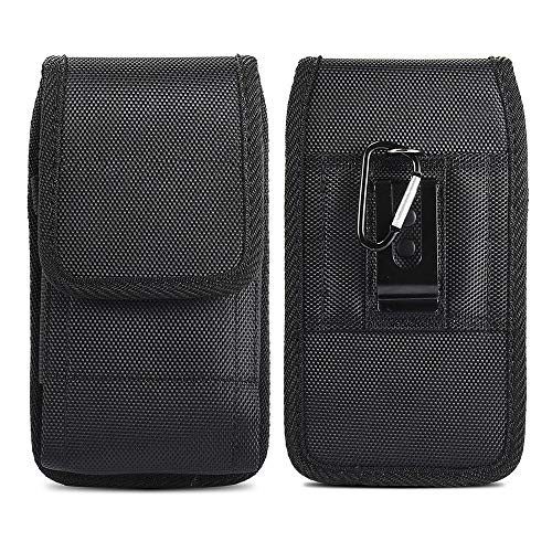 JIUNINE Outdoor Handyhülle für Nokia 2720/105 / 106, Gürteltasche Handytasche Oxford Leinwand Gürtel Schutzhülle Case Kompatibel mit Nokia 216/3310 / 130 3,5-4,0 Zoll Smartphone, Schwarz JIUNINE Outdoor Handyhülle für Nokia 2720/105 / 106, Gürteltasche Handytasche Oxford Leinwand Gürtel Schutzhülle Case Kompatibel mit Nokia 216/3310 / 130 3,5-4,0 Zoll Smartphone, Schwarz von JIUNINE