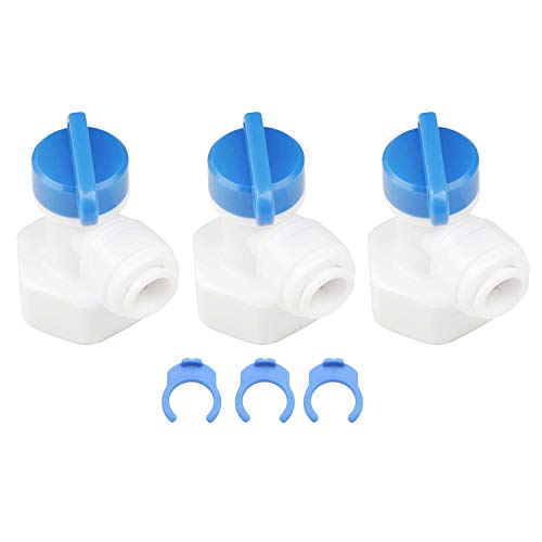 Elbow 3/4 ± Female X 3/8 Tank Ball Valve Quick Connect Aquarium Ro Water by OUMEIXING Elbow 3/4 ± Female X 3/8 Tank Ball Valve Quick Connect Aquarium Ro Water by OUMEIXING von JIUWU