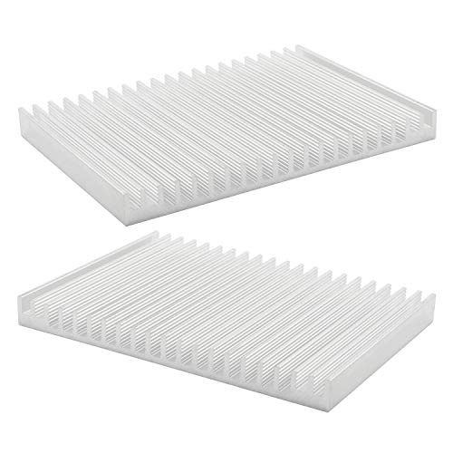 LED-Aluminium-Hochleistungs-Kühlkörper, 100 x 140 x 12,7 mm, LED-Hochleistungsverstärker-Transistor von JIUWU