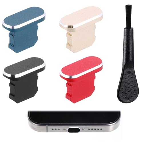 JIYIN 4 Stück Staubstecker, Staub Stecker Schutzkappe Kompatibel mit i Phone 14 13 12 X XS XR Handy staubschutz Staubschutz Stöpsel Phone Staub Stecker mit Reinigungsbürste Schwarz JIYIN 4 Stück Staubstecker, Staub Stecker Schutzkappe Kompatibel mit i Phone 14 13 12 X XS XR Handy staubschutz Staubschutz Stöpsel Phone Staub Stecker mit Reinigungsbürste Schwarz von JIYIN