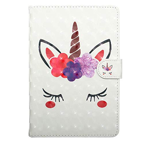 JIan Ying Hülle für Samsung Galaxy Tab A 10.1 (2019) SM-T510 T515 Tablet Slim Stand Protector Cover Cute Eyelashes von JIan Ying