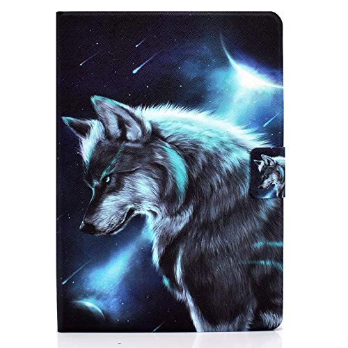 JIan Ying Hülle für Samsung Galaxy Tab A7 10.4 (2020) SM-T500 SM-T505 Slim Leicht Schutzhülle Backcover Wolf von JIan Ying