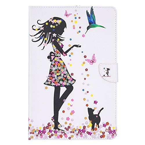 JIan Ying Schutzhülle für Samsung Galaxy Tab A7 10.4 (2020) SM-T500 SM-T505 Slim Lightweight Classique Protector Cover Butterfly Girl von JIan Ying