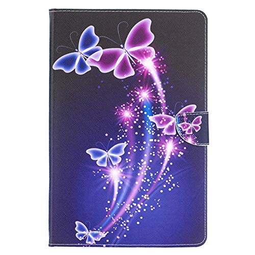 JIan Ying Schutzhülle für Samsung Galaxy Tab A7 10.4 (2020) SM-T500 SM-T505 Slim Lightweight Classique Protector Cover Lila Schmetterling von JIan Ying